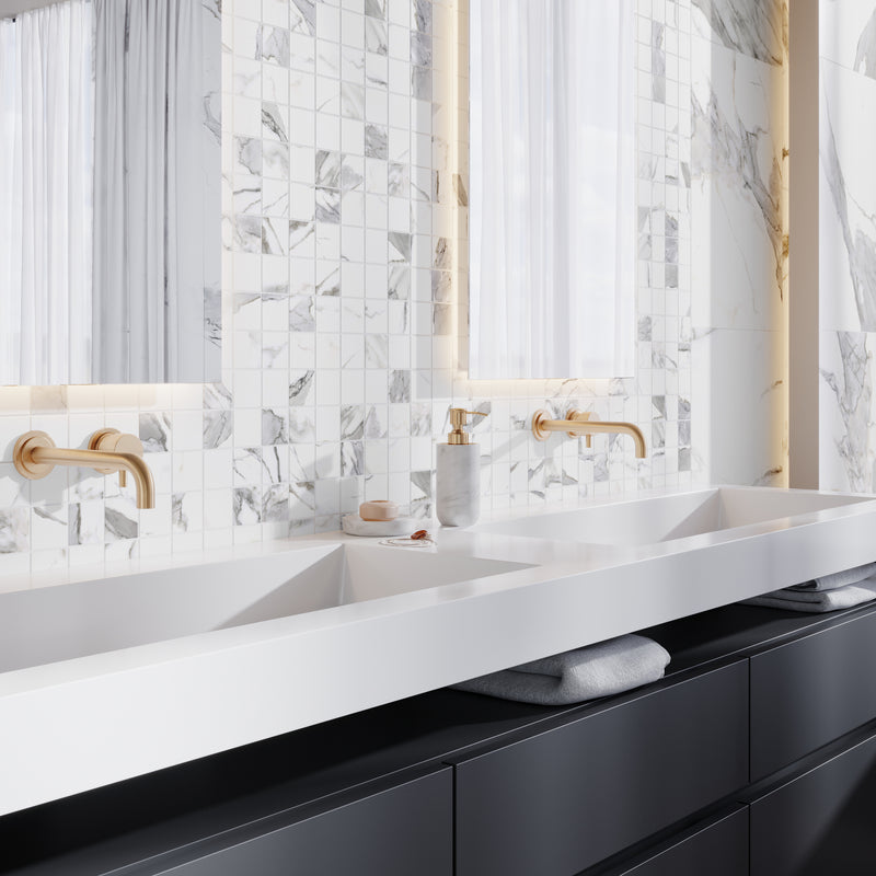 Calacatta White 48 x 96 (Polished)