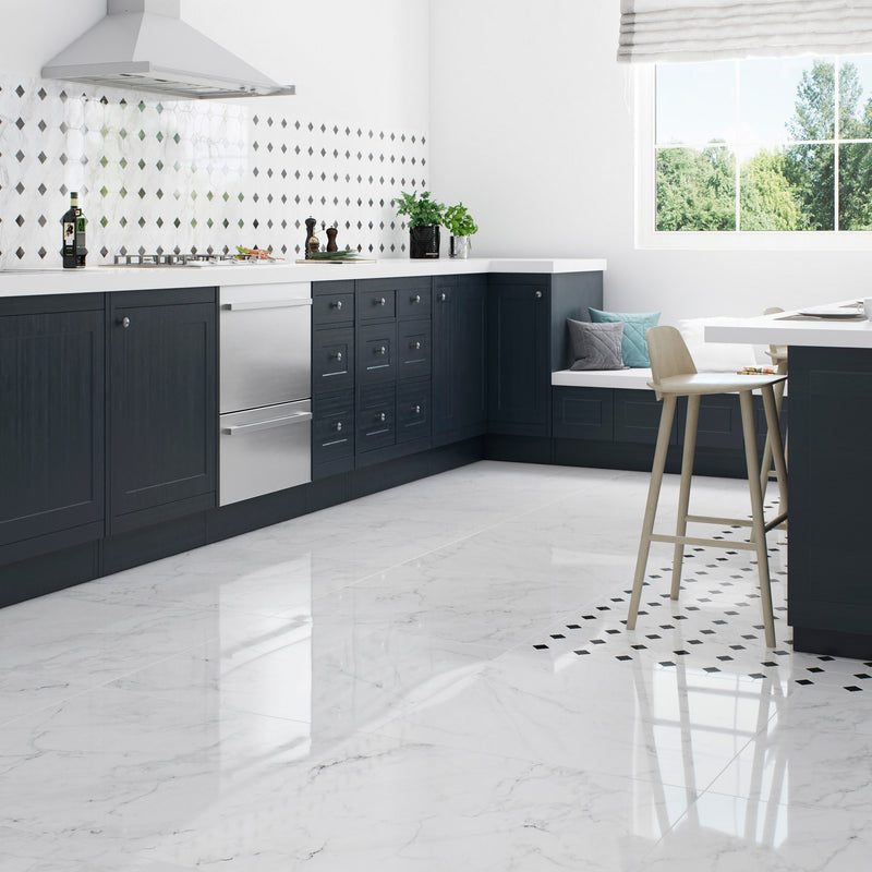Frost White White 24 x 24 (Polished)