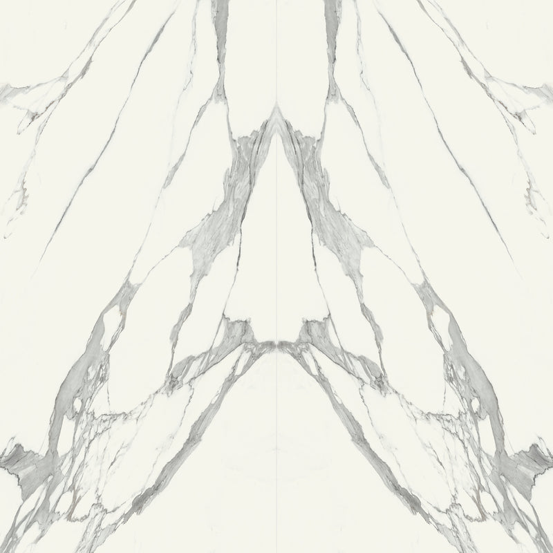 Specchio Carrara White AB 96 x 96 (Polished)