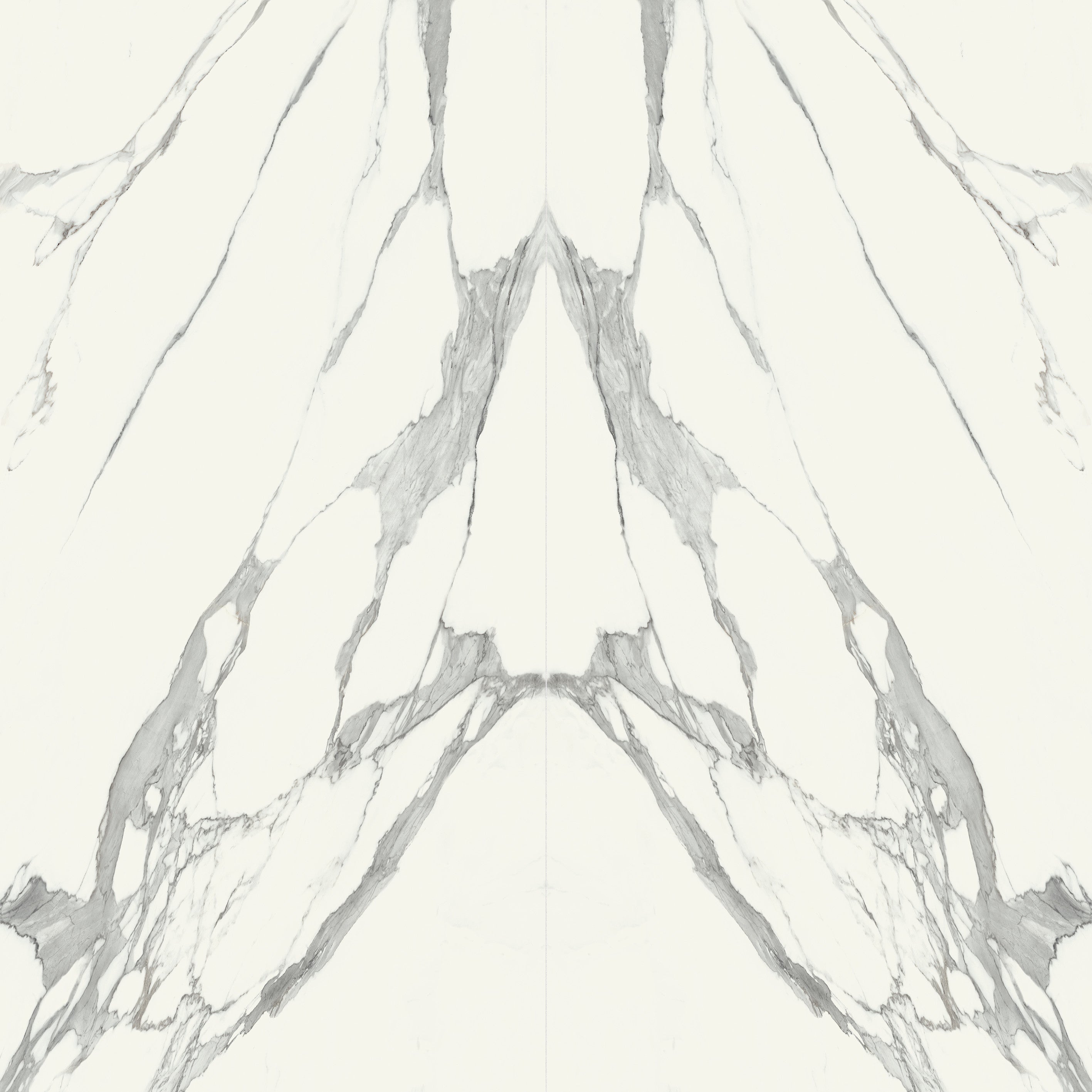 Specchio Carrara White AB 96 x 96 (Polished)