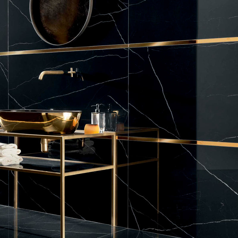 Pulpis Black 24 x 24 (Polished)