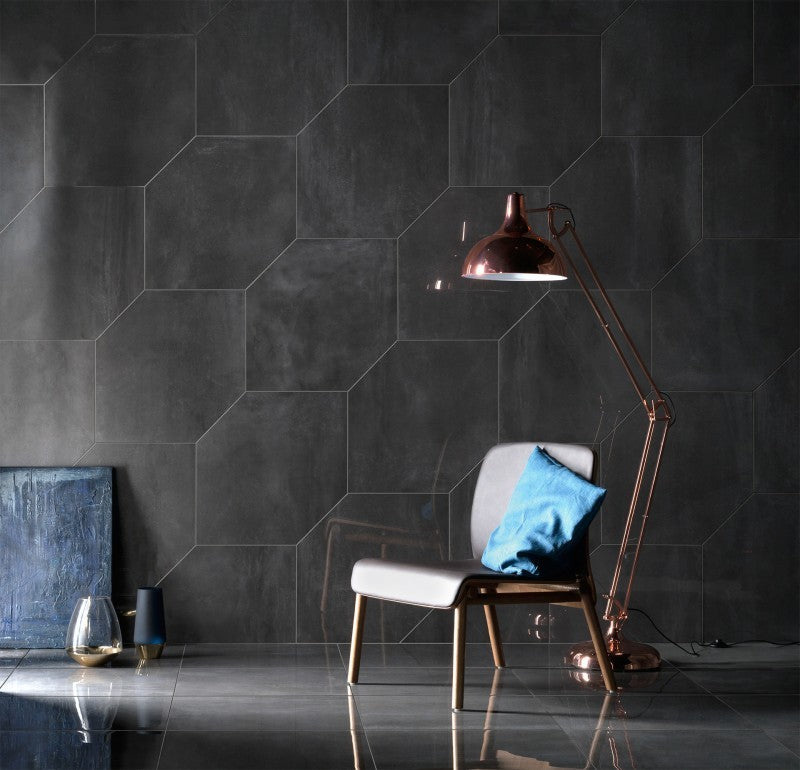 Aquamarina Dark Grey 24 x 24 (Polished)